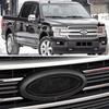BQYI9 22.3cm 14.5cm Car Styling Logo Front Grille Emblem Rear Trunk Badge Accessories For Ford Mondeo MK2 MK4 F150 F250 F250 GT GT500