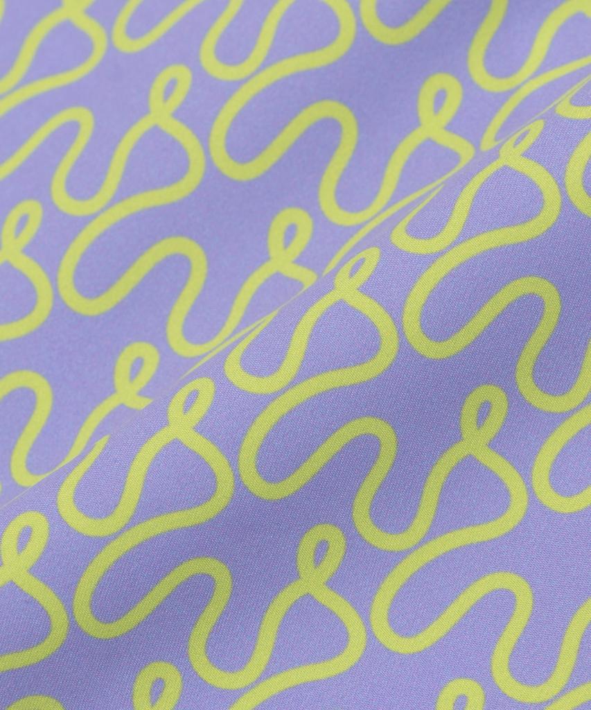 Billalei Mosaic Wave Men'S Swim Shorts - Blue Violet