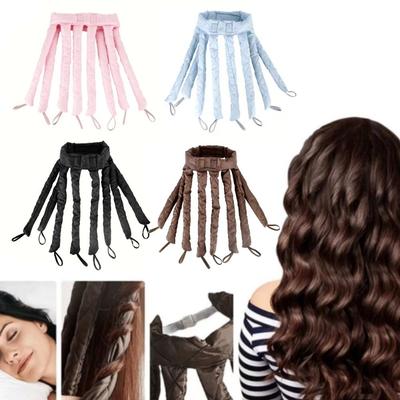 Flexibele Nachtelijke Haarrollers Haarstyling Tools Geen Hitte Krultang Krullende Hoofdband Slapen