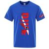 2025 Scuba Diving Diver Down Flag Print New Unisexs Summer Round Neck Ordinary Short Sleeve Tshirt Good Quality Comfortable Tops