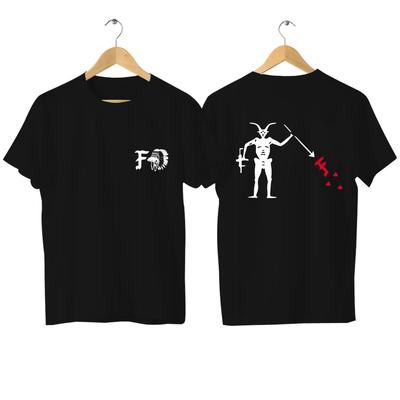 Forward Observations Group Herren T-Shirt Sommer Rundhals FOG Tod Skelett Satan T-Shirts Herrenbekleidung Tops