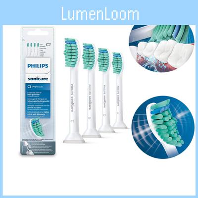 Philips Sonicare C1/2 Toothbrush Replacement Heads Pack Of 4 Gentle And Effective