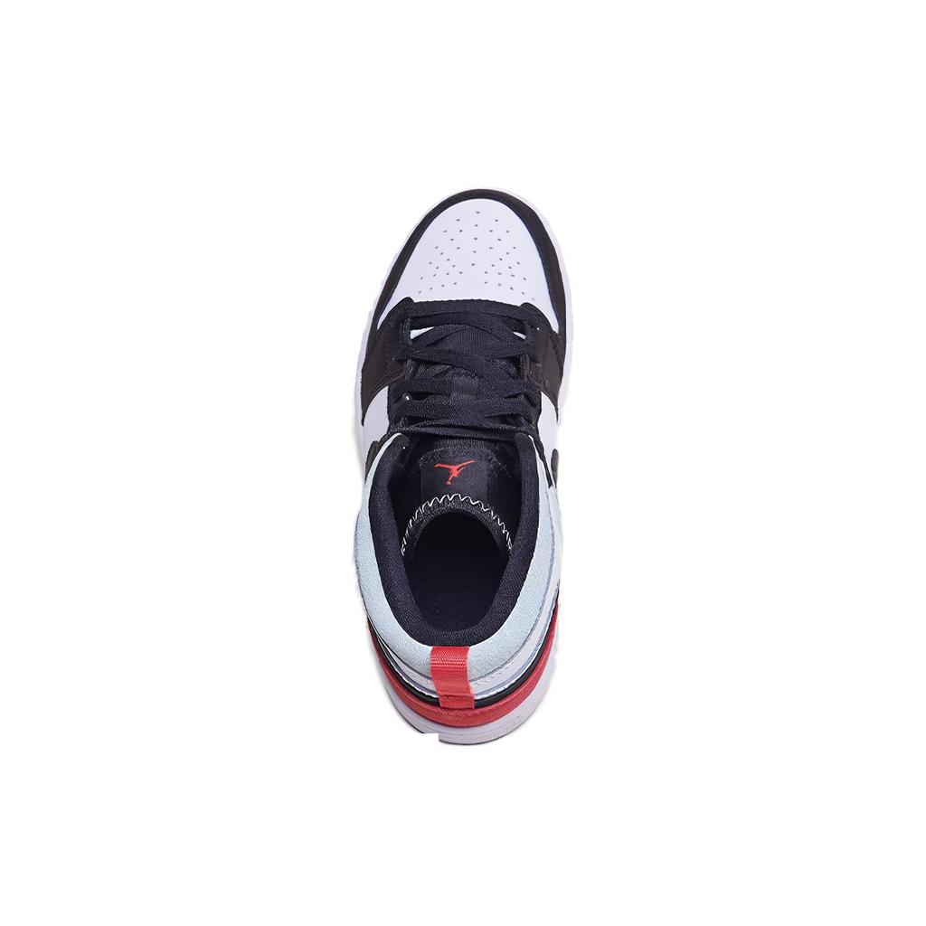New Jordan 1 Mid SE PS Red Black Toe BQ6932-100