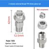 Stainless Steel Modular Cooling & Dehumidifying Nozzle Set (3-4 Pieces) with TPU Quick Release & Filter
