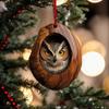 Christmas Acrylic Animal Ornaments Christmas Tree Pendant Seasonal Decor Hanging Xmas Navidad Party Supplies
