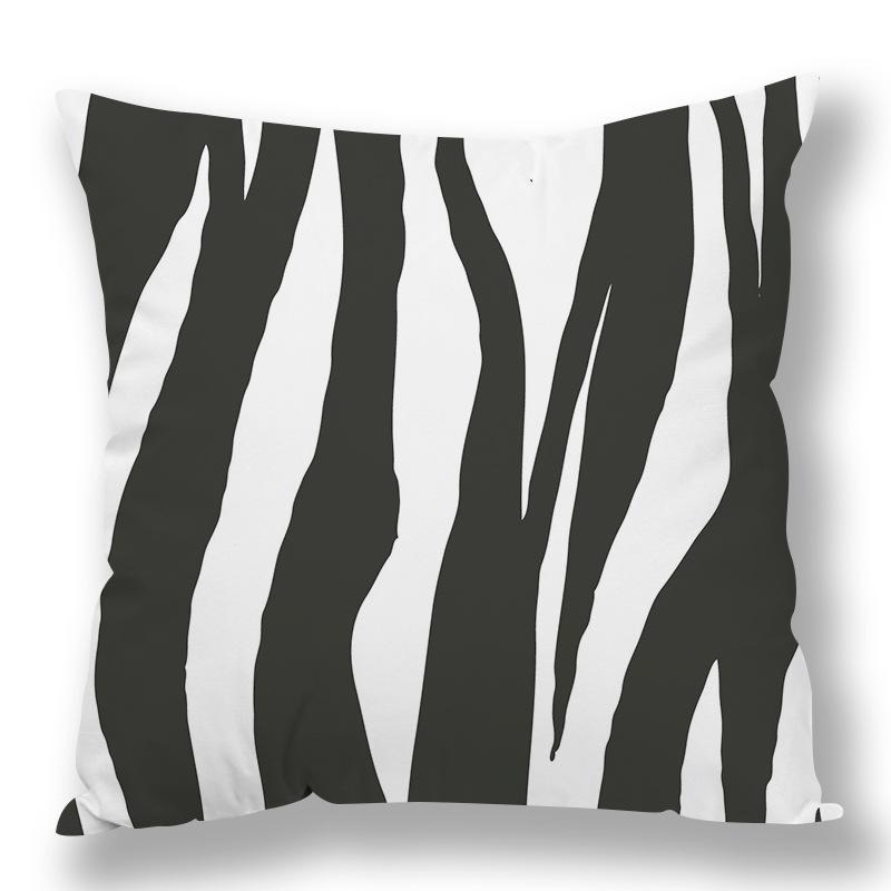 Colored Plaid Geometric Pillow Cover Contrasting Color Creative Pillow Cover Quilt Cover Premium Durable Quality