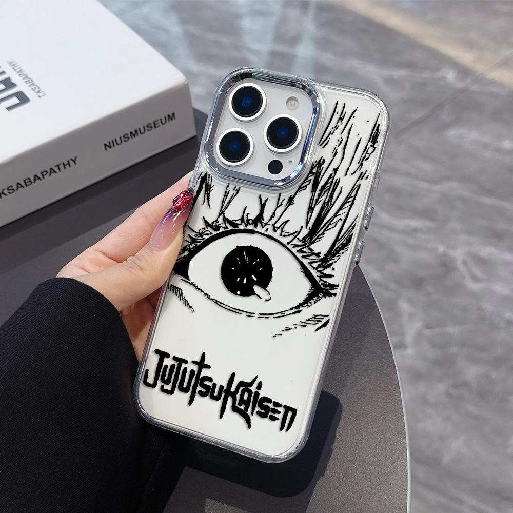 New Jujutsu Kaisen Anime Phone Case For iPhone 17 16e 16 15 14 13 12 11 Mini Pro Max X XR XSMAX 8 7 Air Plus Transparent Cover