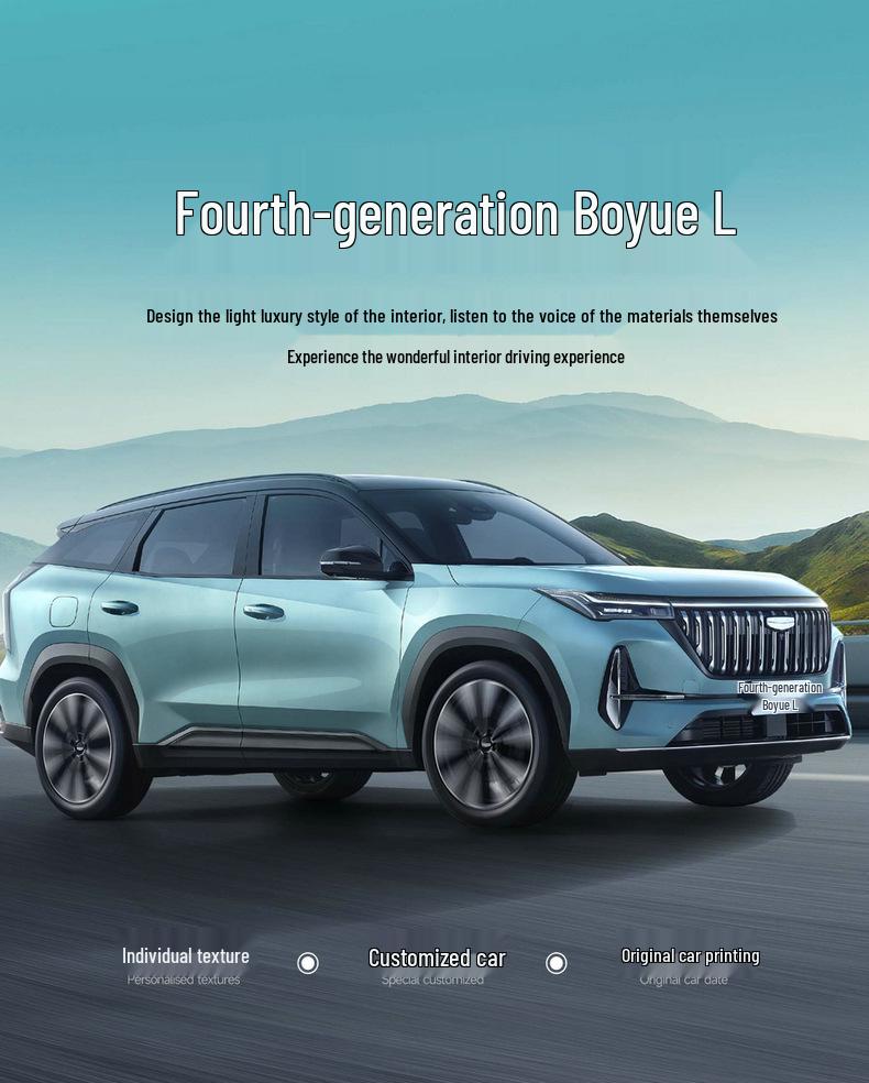 Geely Boyue L 4th Gen Car Seat Cushion: All-Season, Fully Wrapped Rams Fur Suede Saddle Pad