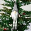 Christmas Gray Elf Dwarf Gnome Beard Ornament Decoration Gift Holiday