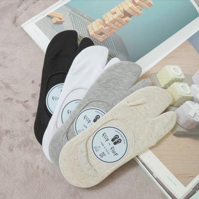 Damenmode Socken Falsche Socken Schlicht Mong Flip-Flops