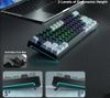 AULA F3261 RGB effect USB Mini Mechanical Gaming Keyboard Red Switch 61 Keys Wired Separated detachable cable for Mac Windows