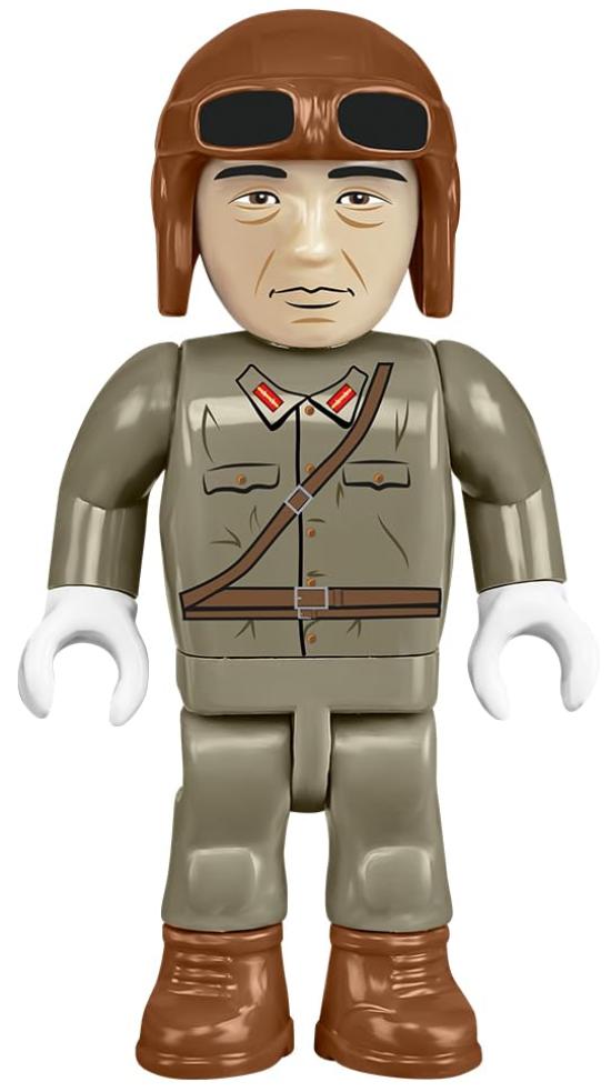 COBI Building Blocks Japanese Army Tank Type 95 Hago 135 Scale, 380 Pieces, Compatible with Lego [MADE IN EU] 3115