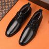 Top Quality All-match Men Ankle Boots Genuine Leather High Top Business Shoes Luxury Brand Smart Formal Dress Shoes Walk Botas