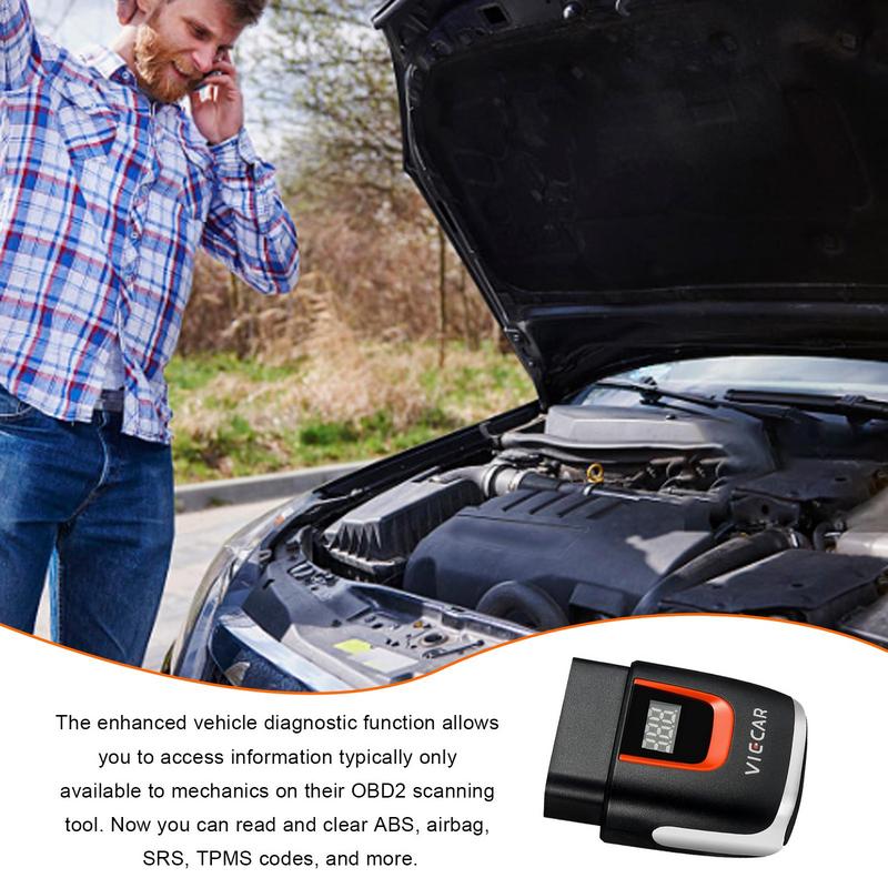 Automotive Diagnostic Tools Wireless Auto Code Reader Diagnostic Scanner Universal Obdii Scan Tool To Check Engine Light For Car