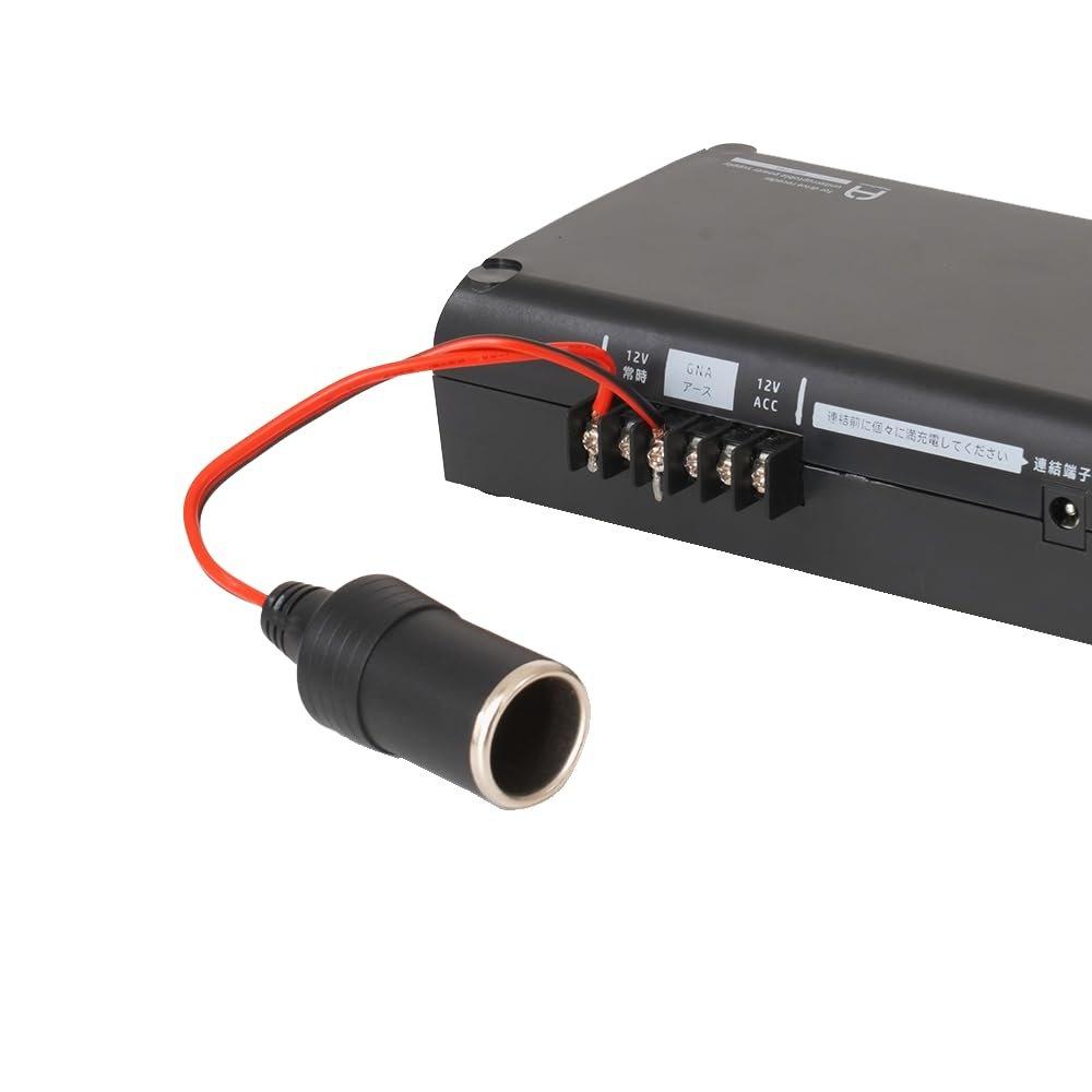 FlukeForest DRB-SCT Cigarette Lighter Socket Adapter Cable for DRB Series Dash Cam Backup Power Supply