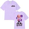 Rapper Jul Merch Tričko Unisex Dámské Oblečení Módní Hip Hop Tričko Letní Ležérní Bavlněné Krátký Rukáv Oversized Kulatý Výstřih Trička