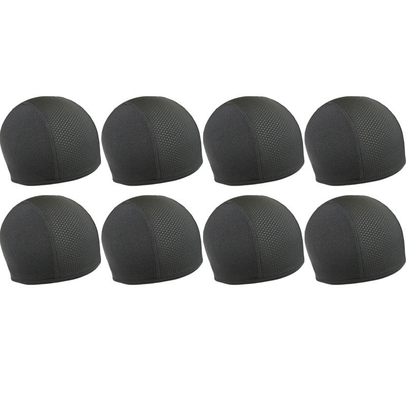 1/10pcs Cycling Quick Drying Helmet Hat Breathable Motorcycle Balaclavas Helmet Inner Sweat Wicking Hat for Men Women Hat Caps