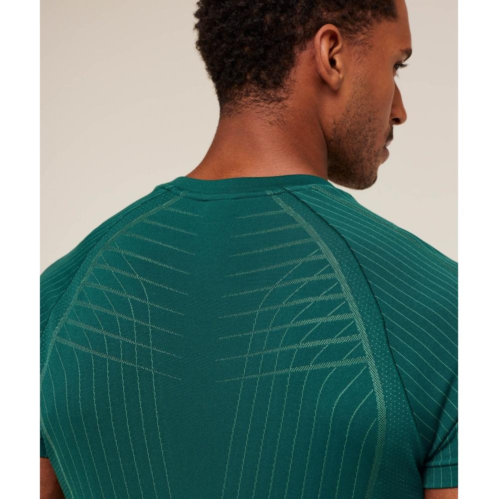Gymshark Apex Seamless T shirT weighTed Teal muTed Teal A2b3s Tbw7