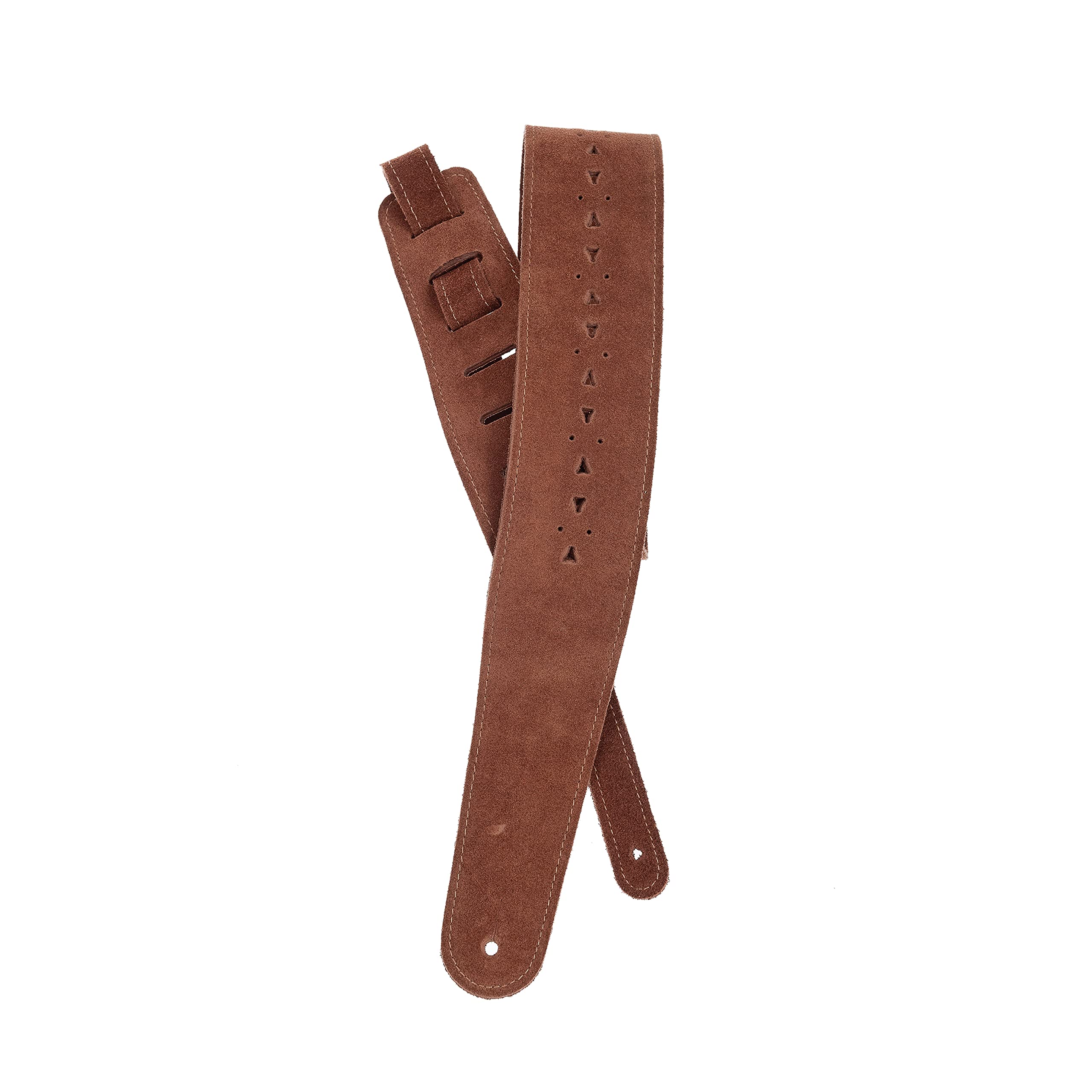 

Guitar Strap Leather Strap 25PRF05 Vented Honey Apache D Addario - []