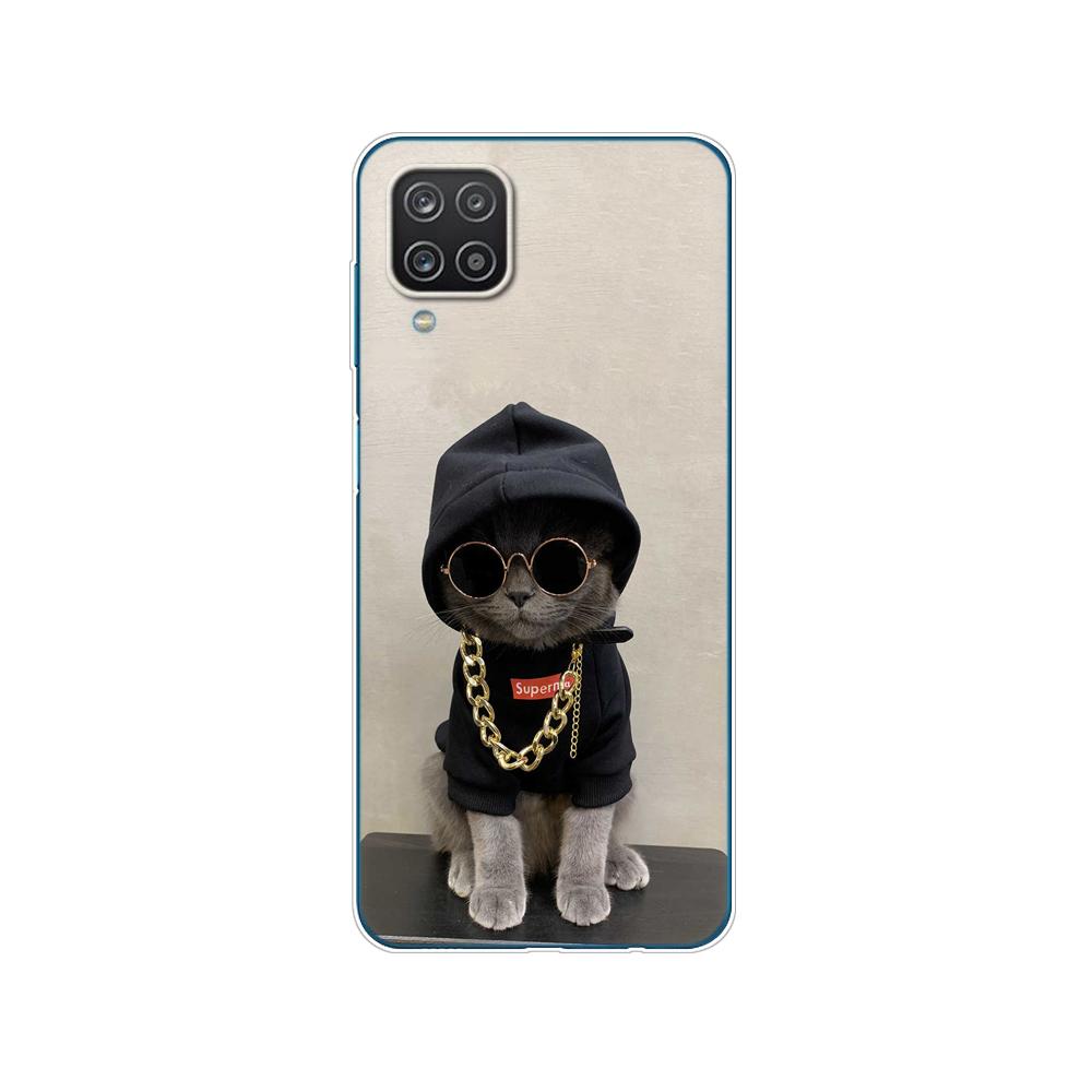 

Для Samsung A12 Чохол Soft Silicon Tpu Phone Back Cover Для Samsung Galaxy A12 GalaxyA12 A 12 SM-A125F a125 Чохол-бампер 6,5 дюйма Samsung A12