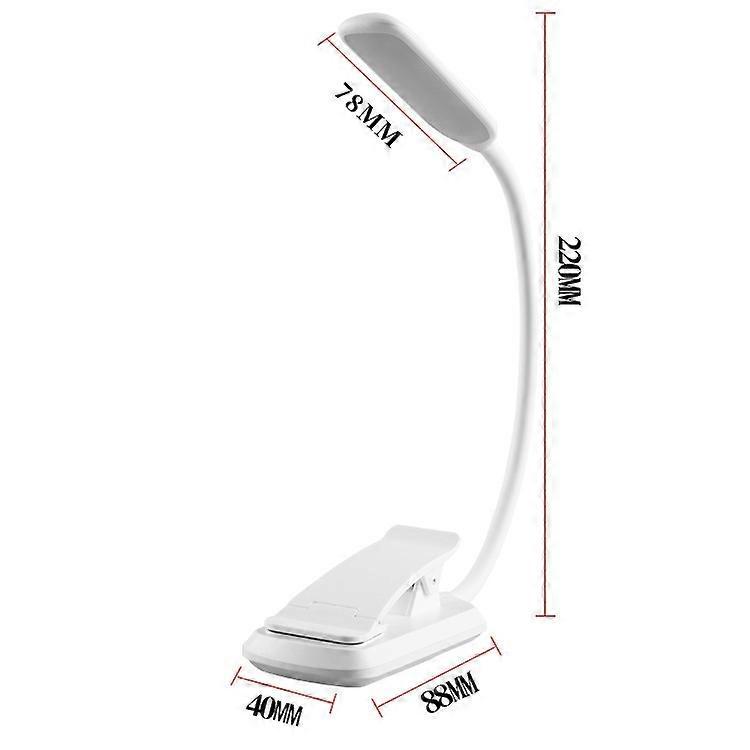 LED-Augenschutz-Leselampe Leselicht USB-Ladefunktion Leselampe