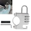 Anti Theft Helmet Combination Lock Aluminum Alloy Universal Motorcycle ATV Scooter No Key Needed