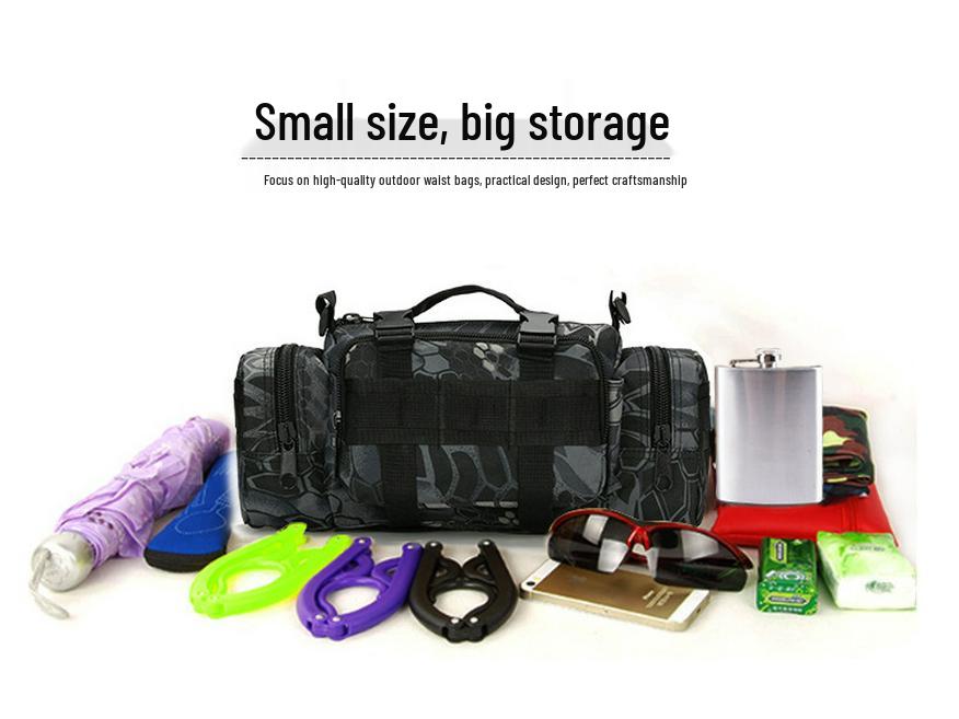 Waterproof Outdoor Tactical Waist Pack for Sports & Photography
