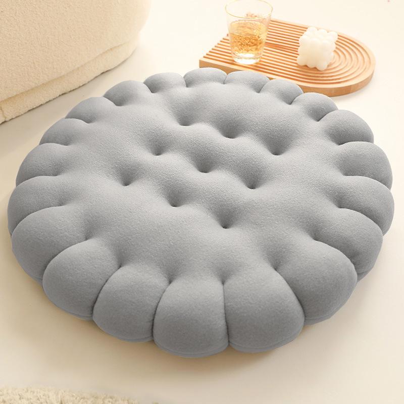 Ins Style Influencer Plush Cookie Cushion: Thickened Japanese Tatami Seat Pad