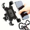 Motorcycle Adjustable Phone Holder Bike Stand Accessories 360° Rotatable GPS Clip Cycling Mtb Accesories