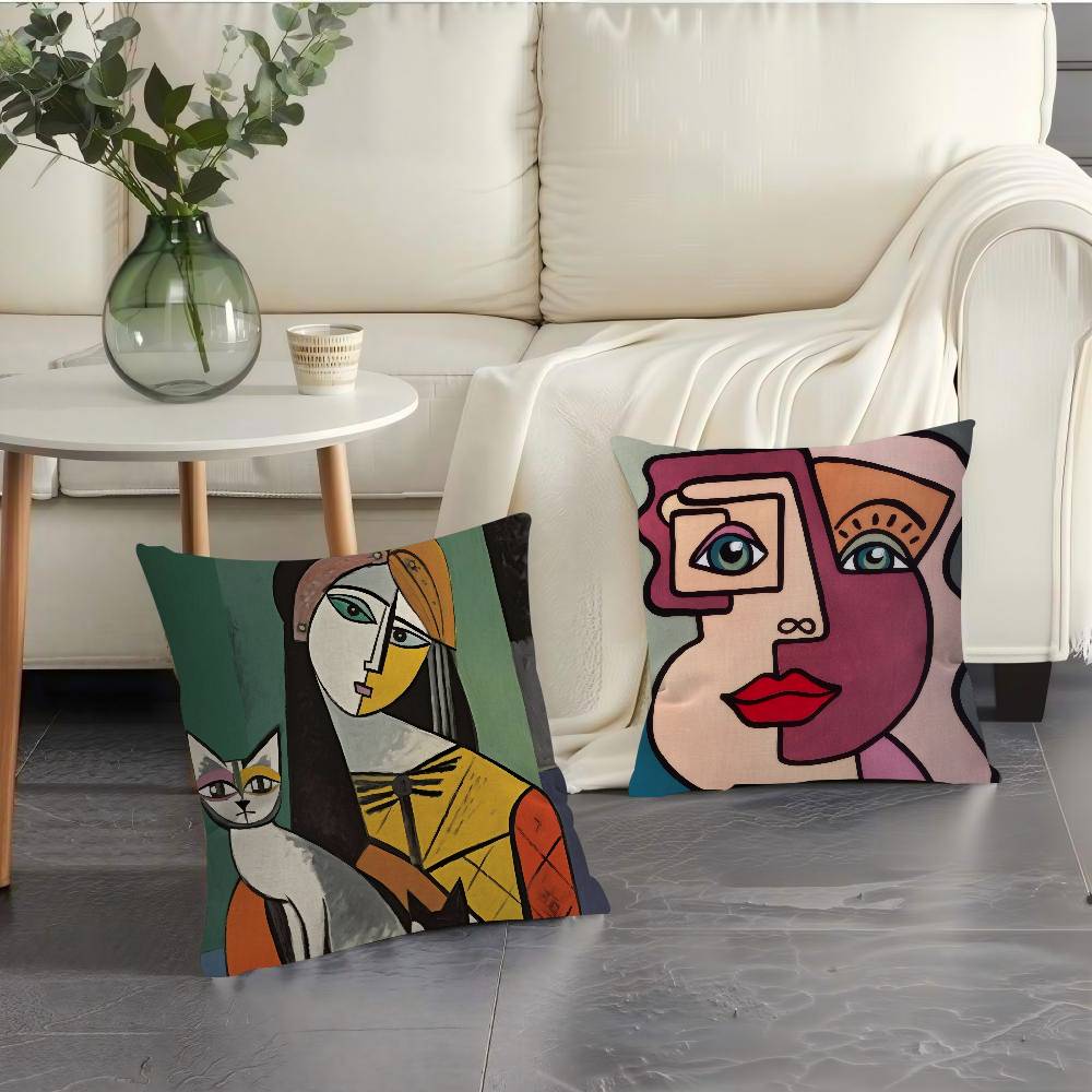 Painting Art Picasso Cushion Cushion Cover Decorative Pillow Sofa Home Decor Case Pillow Cases