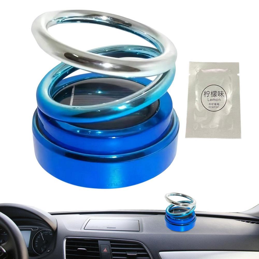 Car Air Fresheners Auto Rotating Air Freshener Vehicle Double Ring Car Decorations Accessories Diffuser For Car Home