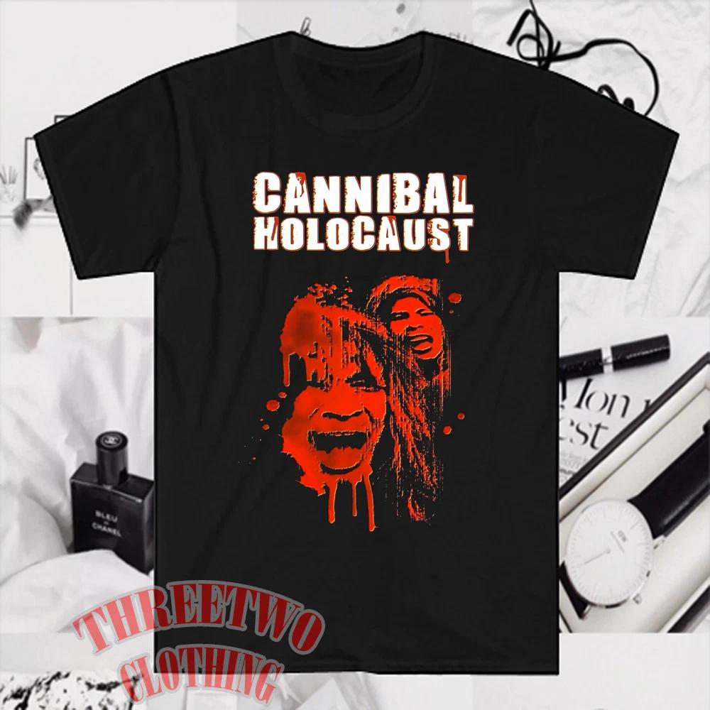 Cannibal Holocaust (1980) Men s Black Size S to 5XL 3XL