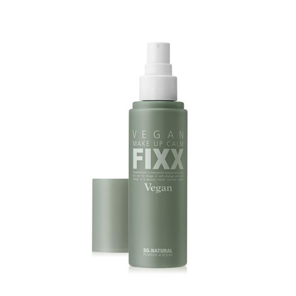 SO NATURAL Veganes Make-up Calm Fixer 100ml – Vegane Formel, Beruhigende Pflege, Koreanisch