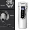 Safe Auto Kettle With Automatic Shut Off 12V 24V 680ml For Family Travel Preventing Dry Burn Accidents