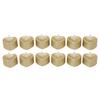 12 PCS LED Candle Lamp Gold Powder Heart Shape Tea Lights Secret Room Props for Christmas Wedding Party