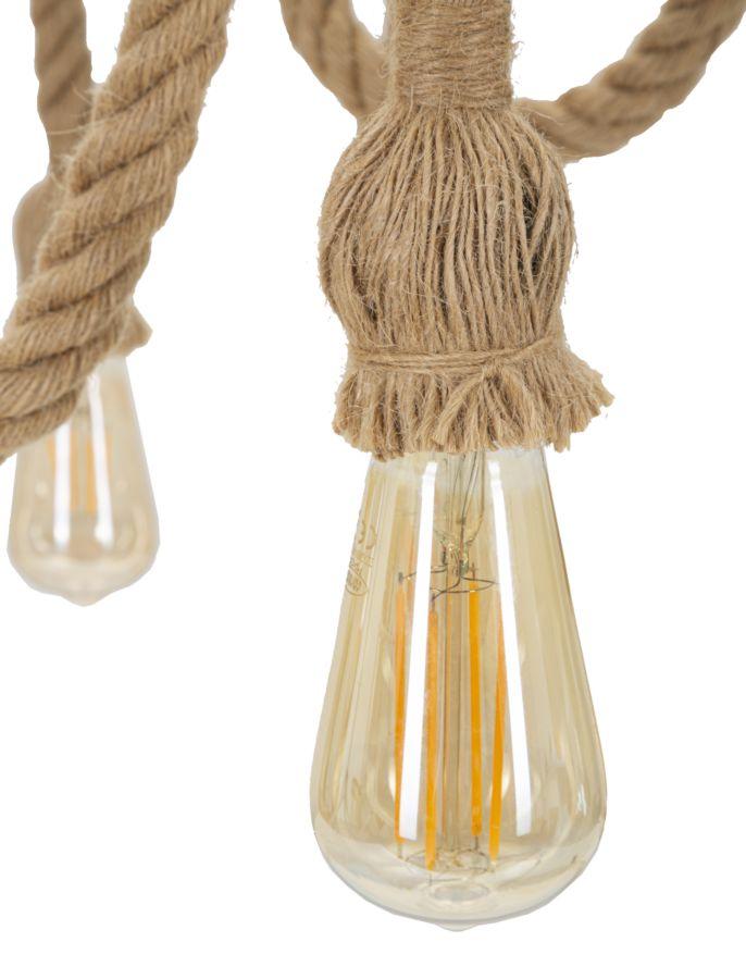 Ceiling Lamp Rope Circle Cm Ø 64X90