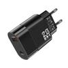 2.4A Dual USB Charger: 2-Port Mobile Charger Head, US/EU/KR/UK Compatible