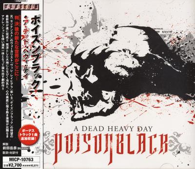 CD POISON BLACK  a Dead Heavy Day MICP10763 Avalon 2008 Japan ObiRock Used