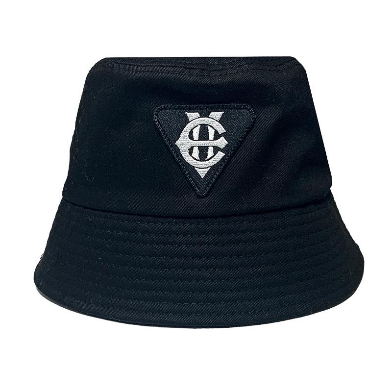 EIGHTVOLUME Ev T Patch Bucket Hat 3 (Black Cotton)