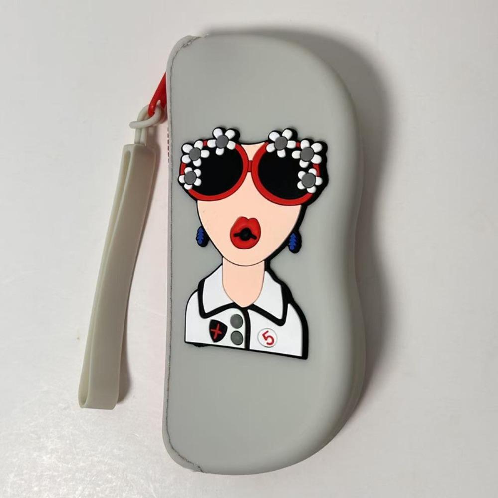 Silicone Glasses Bag Small Items Bags Waterproof Eyeglasses Box Dustproof Coin Purse Multifunctional Storage Bags