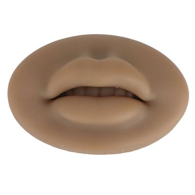 3D Silicone Lips Semi Permanent Soft Real Skin Touch Feeling Fake Lips for Microblading Training