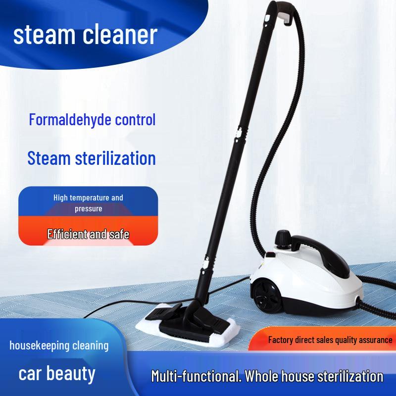 High-Temperature Steam Cleaner for Carpets, Kitchens, and Cars - Model 8619