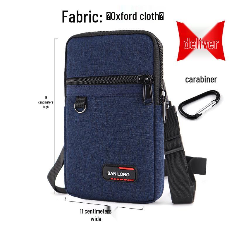 Taška do pasu na mobilní telefon: Multifunkční pouzdro na opasek, malý crossbody batoh pro muže a ženy, ideální pro práci na staveništi