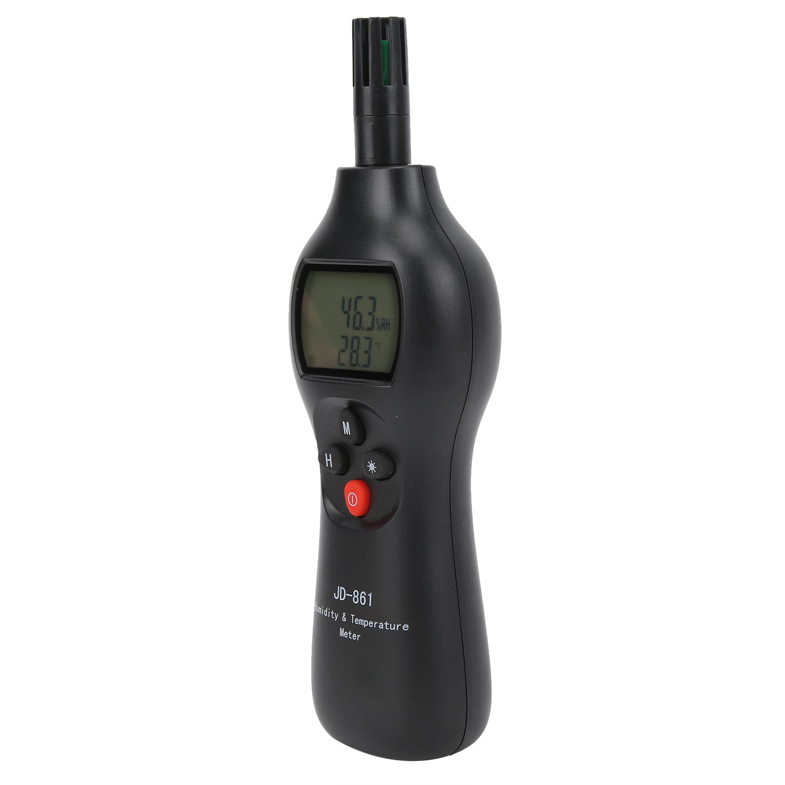 

JD‑861 Temperature and Humidity Meter Portable Digital Display Multifunctional Measuring Tool