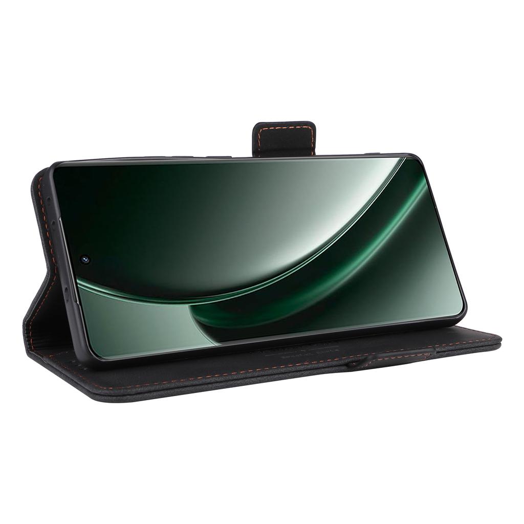 For Realme GT 6 5G/GT 6T 5G/GT Neo6 5G/GT Neo6 SE 5G Case Leather Wallet Hardware Decor Phone Cover