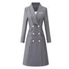 Tluoman Women's Double-Breasted Suit Dress