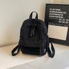 Schoolbag Winter Corduroy Small Backpack Women's 1011 New Student Casual Velvet Backpack Ins Mori Small Backpack