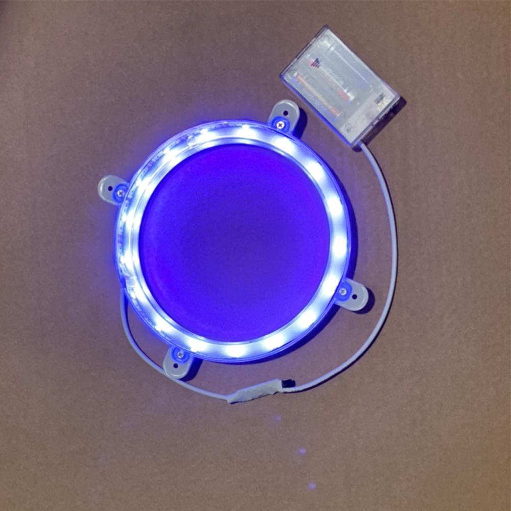 2pcs Cornhole Night Light Game Toss Board LED Lamp 16 Colors with Remote Control