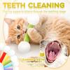Soft Q Tip Cat Toy Self-Play Giant Swabs Shape Cat Chew Rope Toy Durable Bite-Resistant Cotton Swab Shape Cat Toys