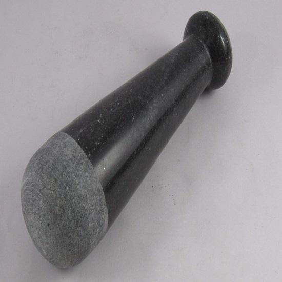 Mortar Pestle Rasnita din piatra naturala pentru condimente, condimente, paste guacamole